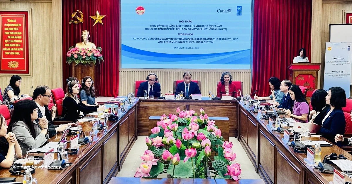 越南推动公共部门性别平等融入机构精简改革
