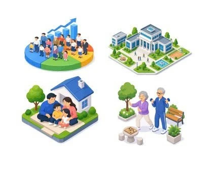 越南至2030年、2035年和2045年的社会发展指标【图表新闻】