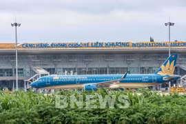 莲姜国际机场。（图片来源：bnews.vn）
