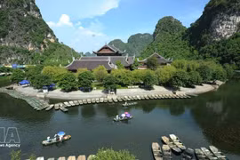 宁平省长安旅游景区。（图片来源：越通社）