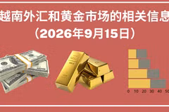 越南外汇和黄金市场的相关信息【图表新闻】