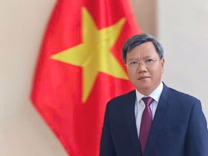 越南驻古巴特命全权大使黎光龙。（图片来源：人民报网）
