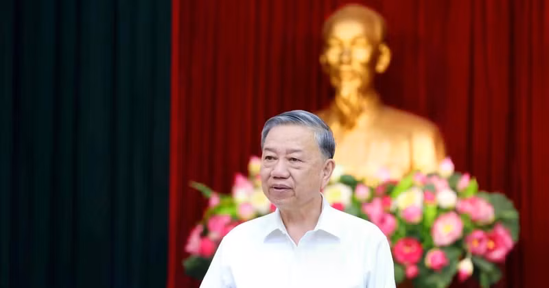 越共中央总书记苏林。