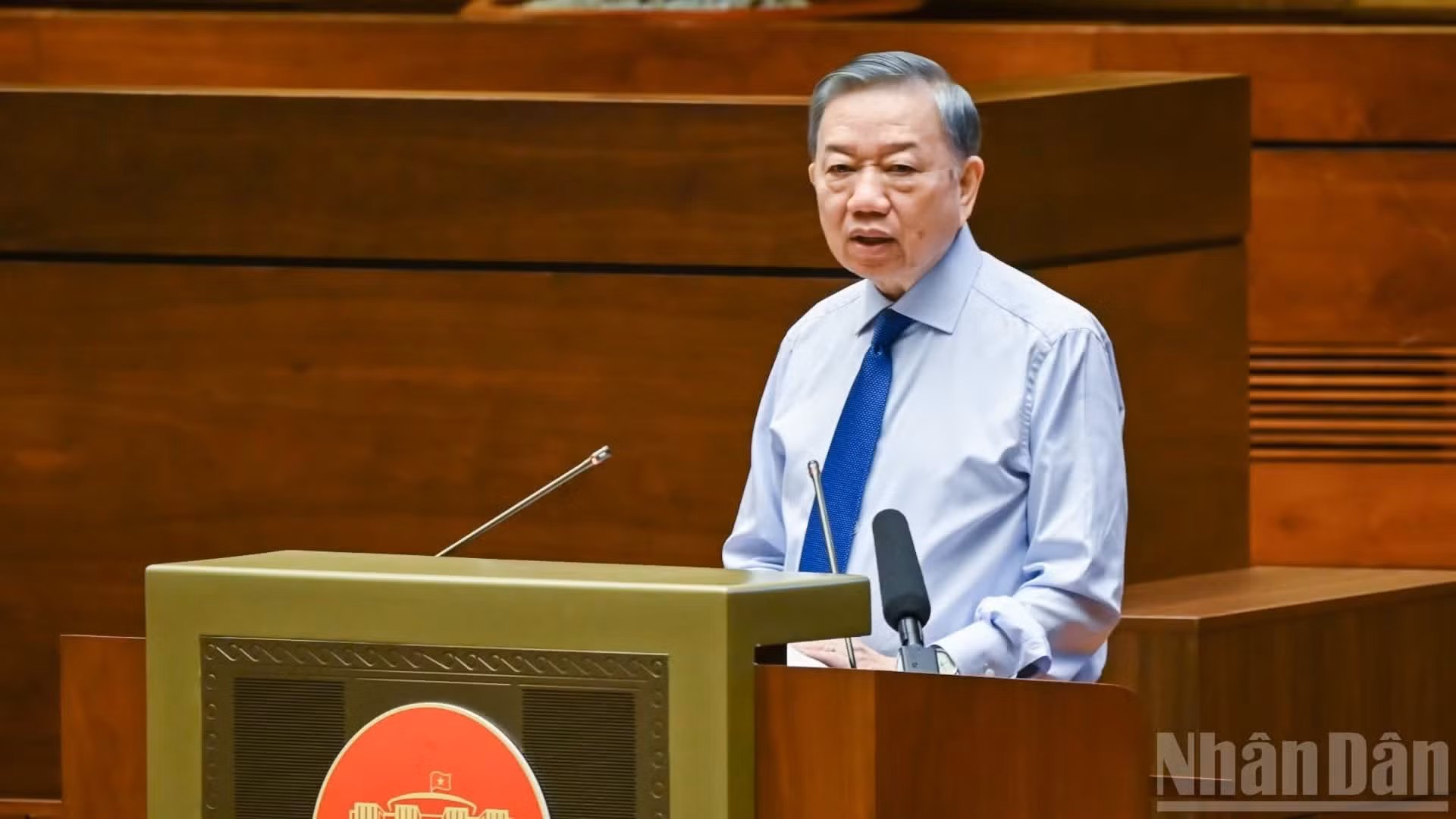 越共中央总书记、国家主席苏林会见由中央书记处管理的后备干部代表【组图】