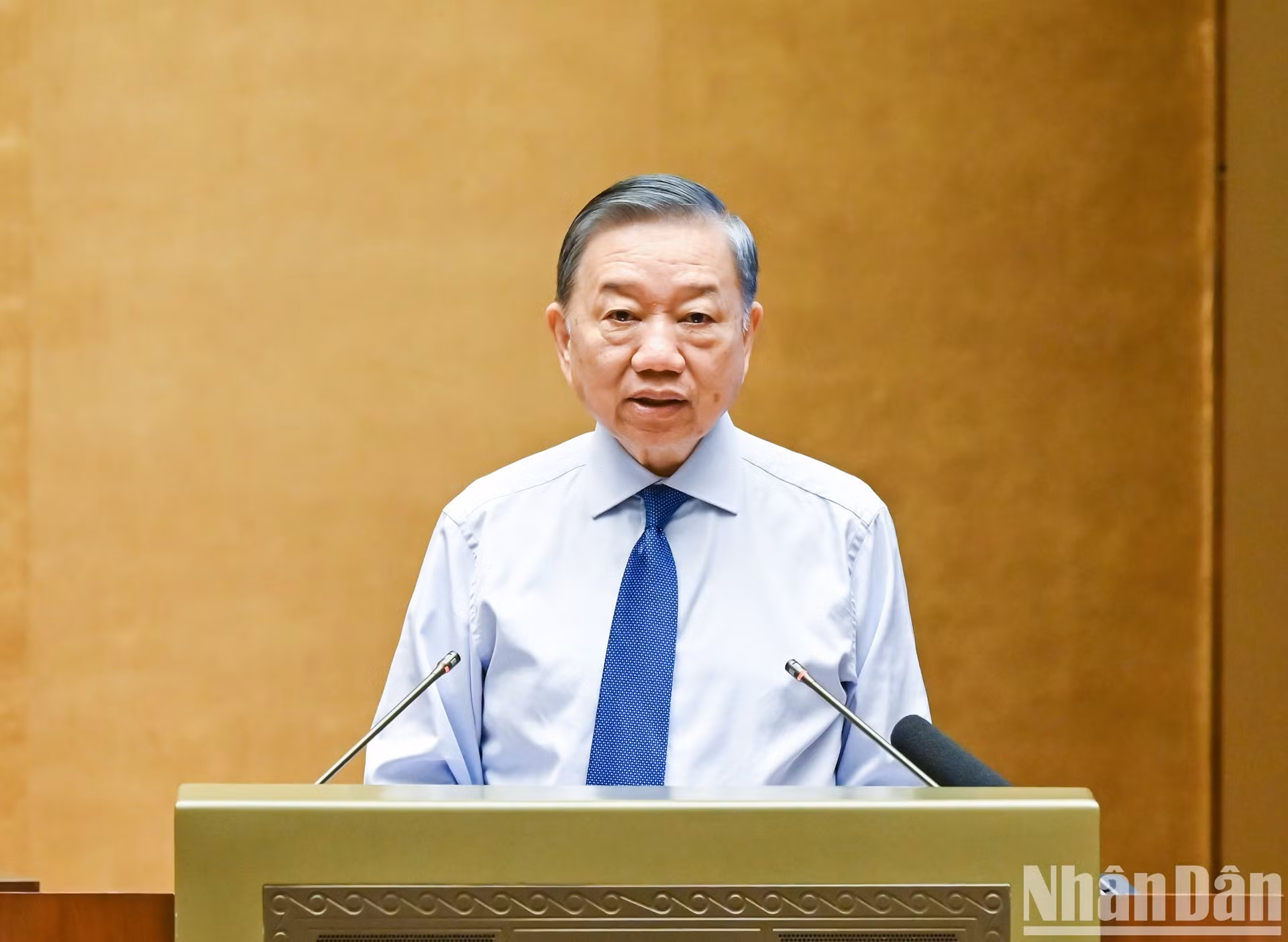 苏林总书记、国家主席在会上发表指导性讲话。