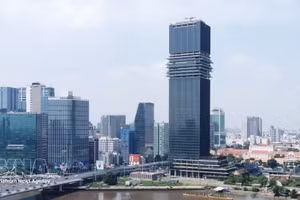 胡志明市国际金融中心总面积约898公顷。（图片来源：越通社）