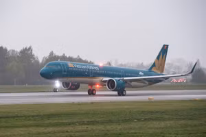 越南航空总公司飞机。