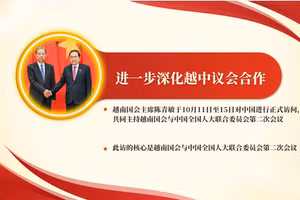 进一步深化越中议会合作