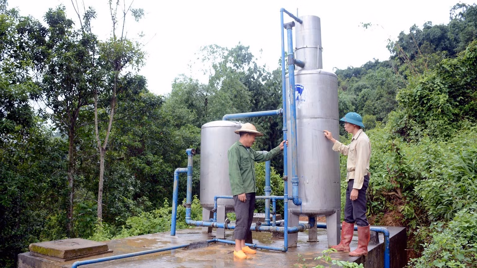 在宣光省，各地集中供水设施受到了投资关注。