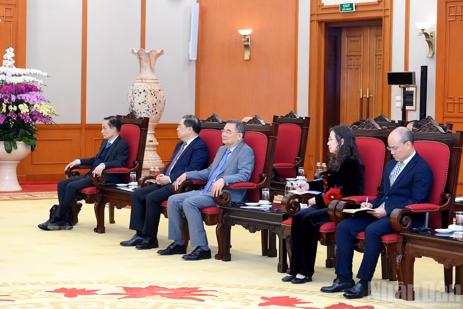 越南代表团。