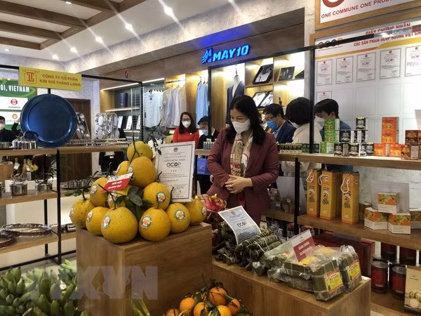 一乡一品展位。
