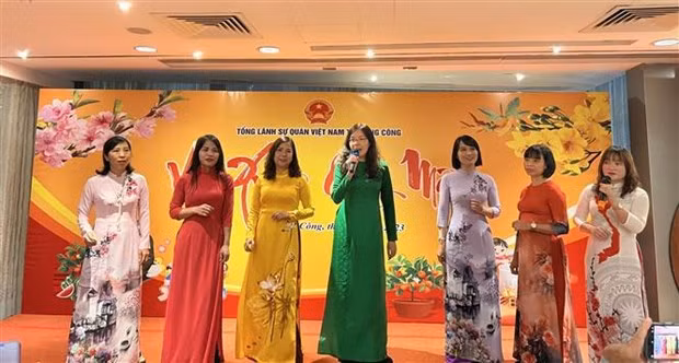 “喜迎2023癸卯年新春”活动上的表演节目。