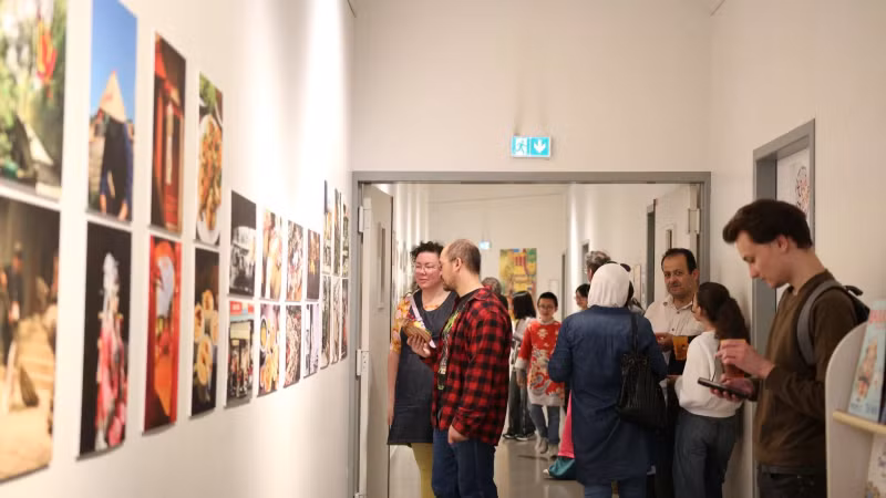 越南风土人情图片展。