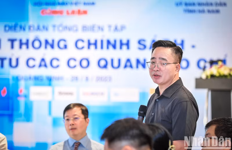 越南之声广播电台副台长范孟雄。 越南之声广播电台副台长范孟雄。