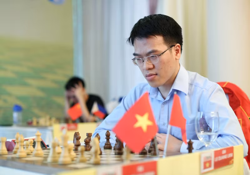 越南棋手黎光廉。