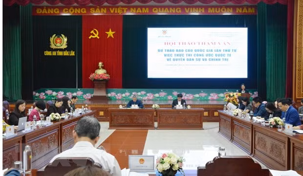 会议场景。（图片来源：越通社）