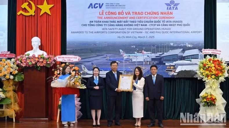 富国国际航空港荣获ISAGO认证。
