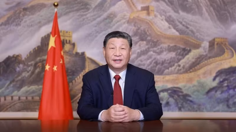 中国共产党中央委员会总书记、中华人民共和国主席习近平。图片来源：新华社