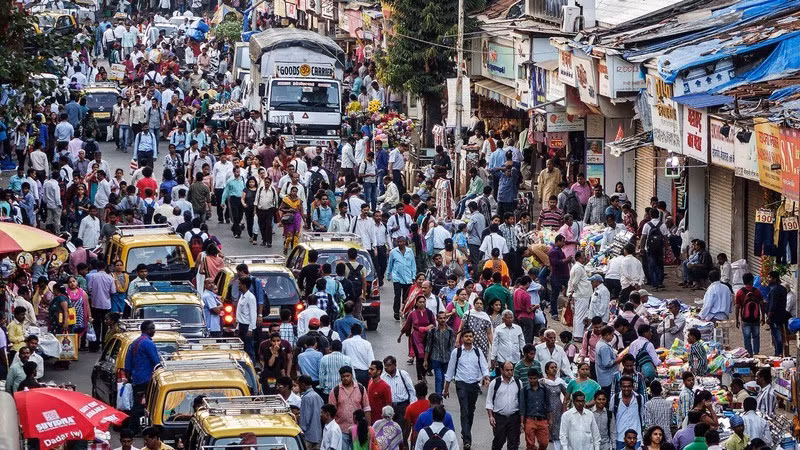 印度人口众多。（图片来源：AP）
