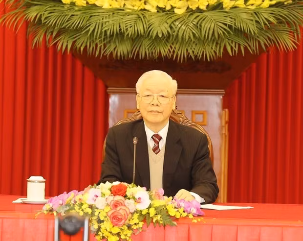 越共中央总书记阮富仲。