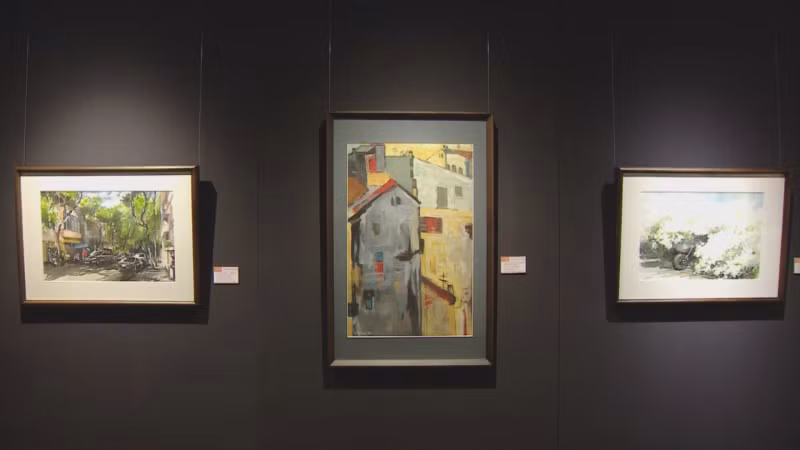 参展作品。