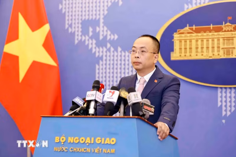 越南外交部副发言人段克越。（图片来源：越通社）