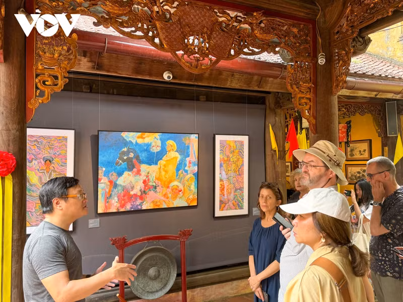 通过创意方式为河内古街区各寺庙注入艺术的灵魂。