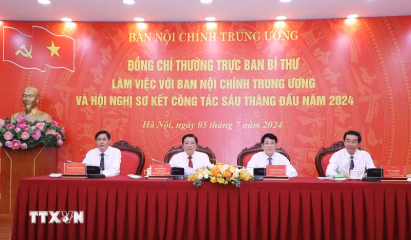 会议场景。（图片来源：越通社）