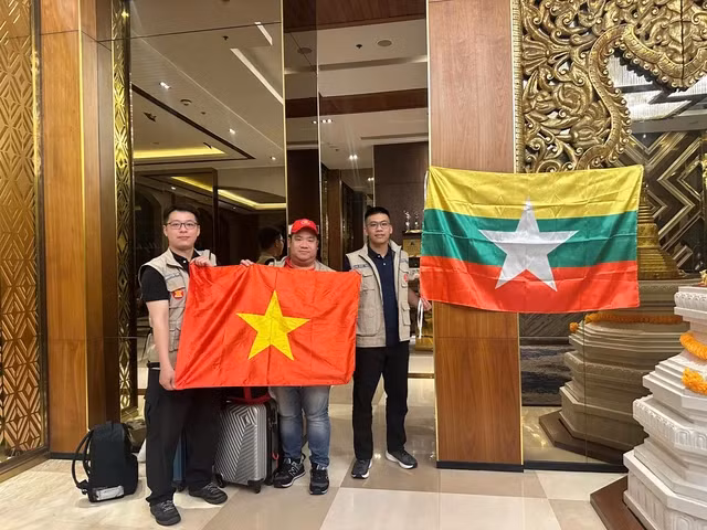 越南增派救援人员赴缅甸灾区开展救援行动。