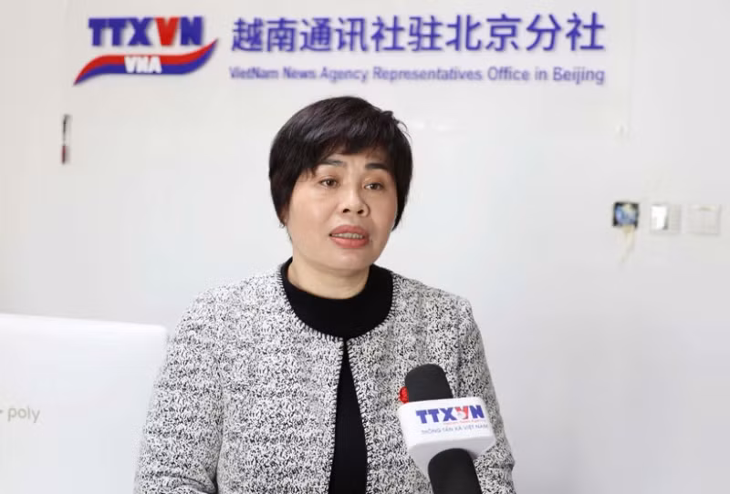 中国社会科学院马克思主义研究院潘金娥教授。（图片来源：越通社）