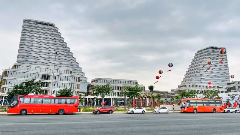 海防市政治行政中心。