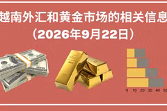 越南外汇和黄金市场的相关信息【图表新闻】
