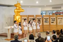 墨西哥革命女战士图片展正式开展。