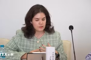 俄罗斯外交部莫斯科国际关系学院（MGIMO）东盟中心副主任瓦列里娅·韦尔希尼娜博士。（图片来源：越通社）