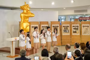 墨西哥革命女战士图片展正式开展。