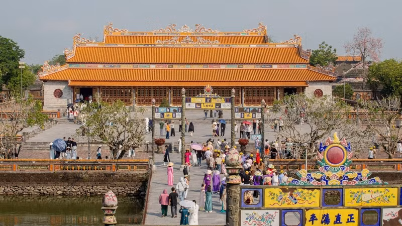 顺化市是越南中部地区的重要旅游目的地。