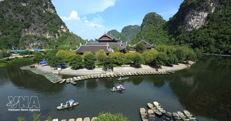 宁平省长安旅游景区。（图片来源：越通社）