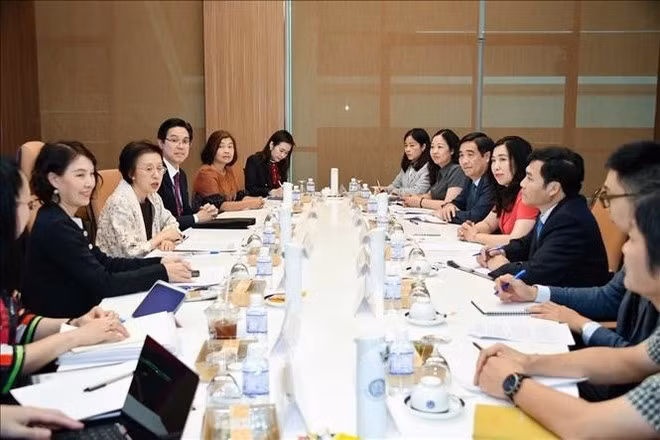 会议现场。（图片来源：越通社）