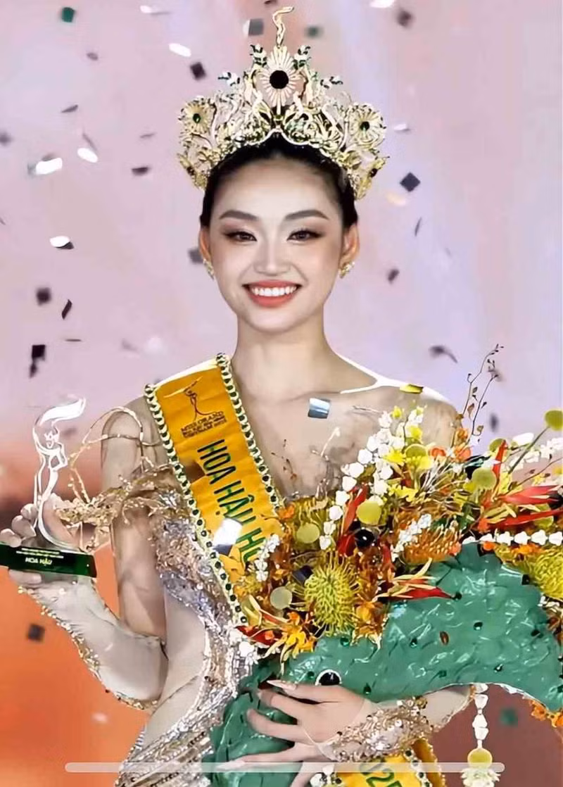 2025年越南和平小姐阮氏燕儿。（图自越通社）
