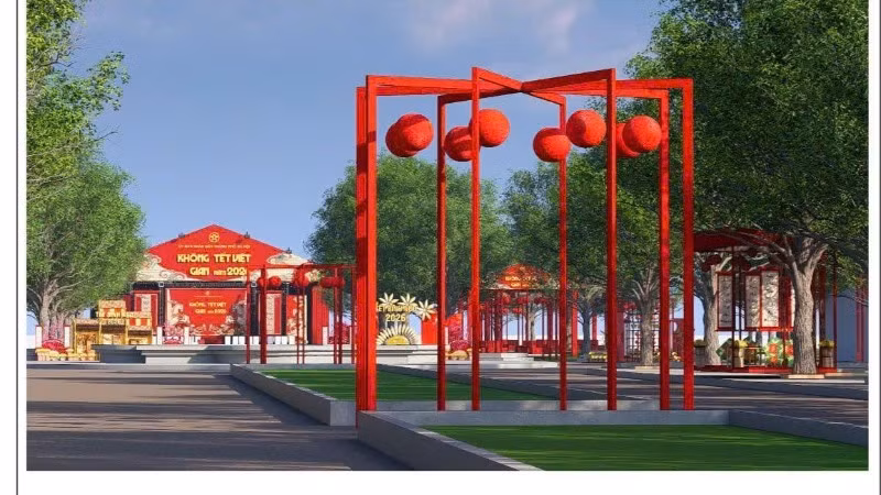 2026年“越南春节空间”活动于2026年2月6日至13日在河内统一公园举行。