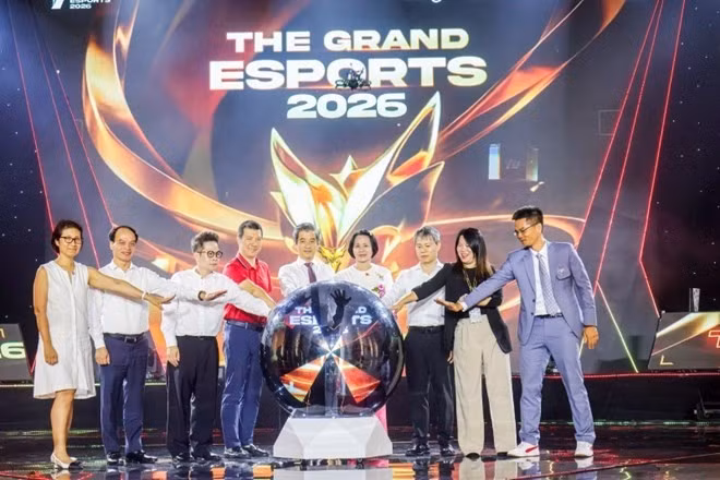 2026年电竞大赛（The Grand Esports 2026）系列赛事活动于7月9日在河内美亭田径体育宫正式开幕。