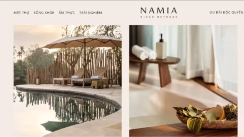 会安Namia River Retreat度假酒店荣获2025年凡尔赛奖。