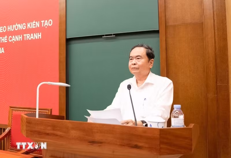 越南国会主席陈青敏 （图片来源：越通社）