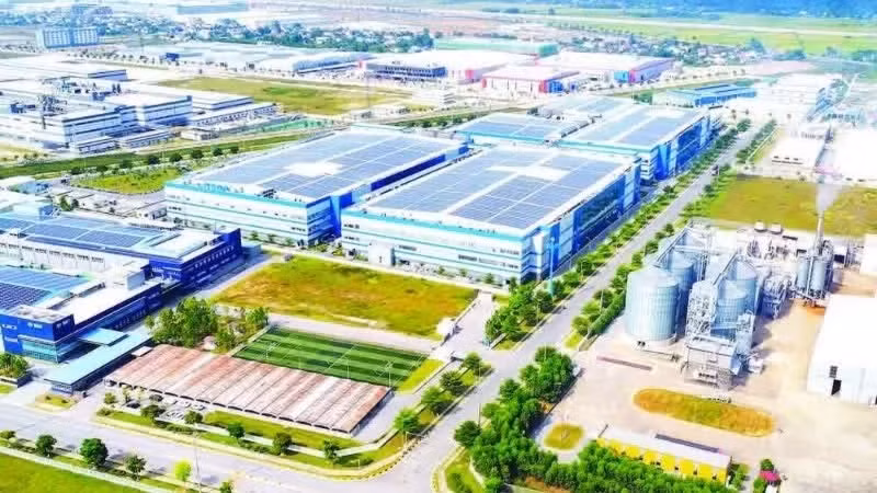 越南义安省VSIP 1工业园。成强 摄