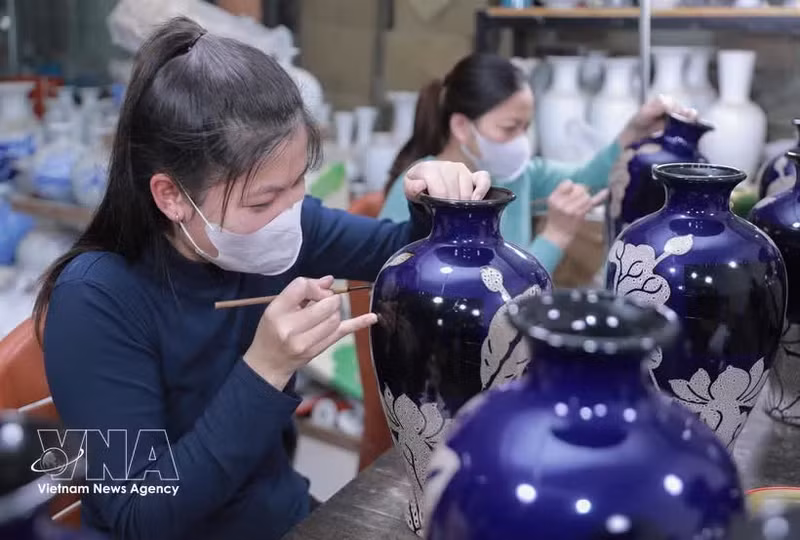 钵场陶瓷正式加入全球创意手工艺城市网络。（图片来源：越通社）