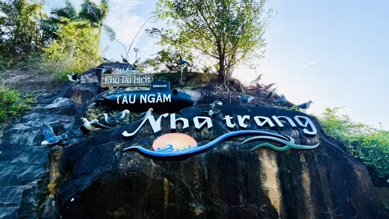 芽庄 Impression 潜艇旅游区是一处充满创意印记的全新旅游目的地。（雄辉 摄）