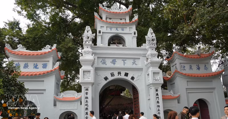 兴安省的圣母祠。（图片来源：越通社）