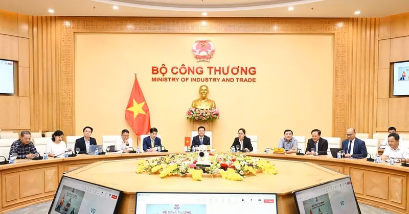 越南与美国双边对等贸易协议部长级谈判以线上形式举行。（图片来源：越通社）