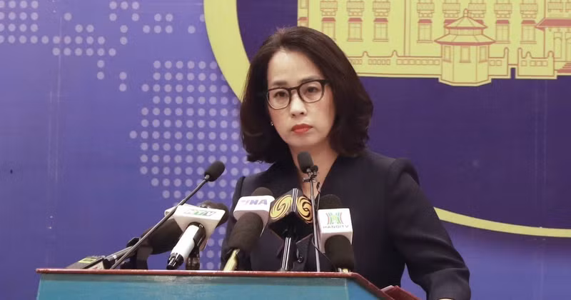 越南外交部发言人范秋姮。