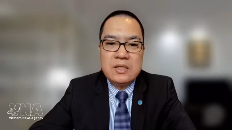 越南驻以色列商务参赞、商务处负责人黎太和认为，《越南—以色列自由贸易协定》为两国经济关系增添了新动力。（图片来源：越通社）